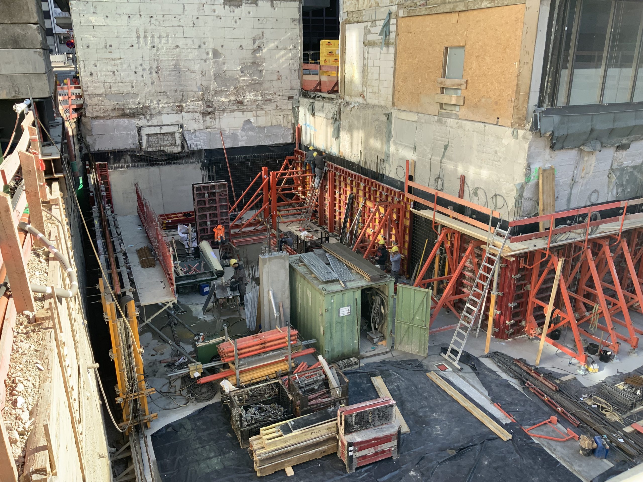 Betoneinlegearbeiten